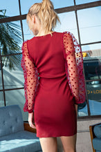 Load image into Gallery viewer, Wine Marlena Dress
