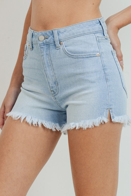 Light Denim Shorts